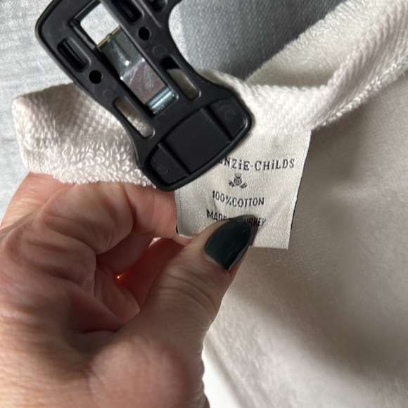 Mackenzie Childs Hand Towel Santa - Picture 4 of 5